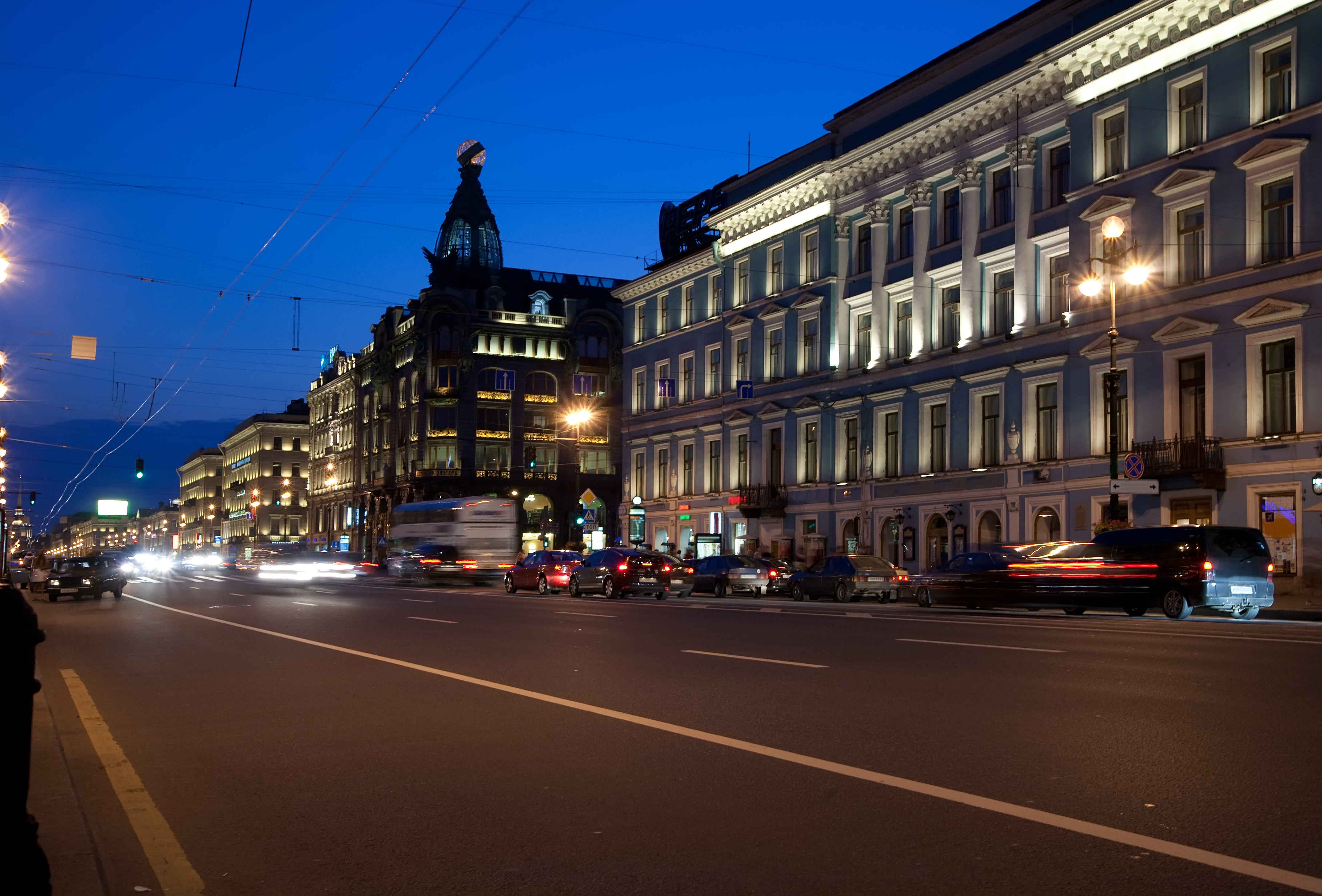 Night city ride — premium